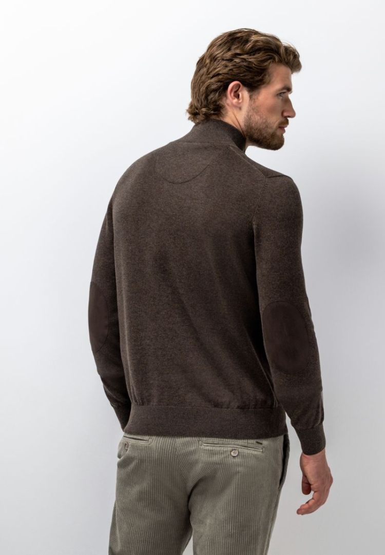 Pullovers 8900 donkerbrui