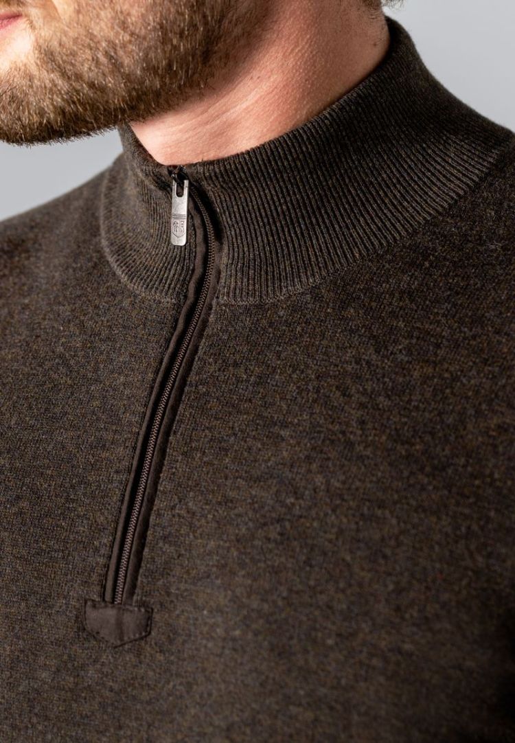 Pullovers 8900 donkerbrui
