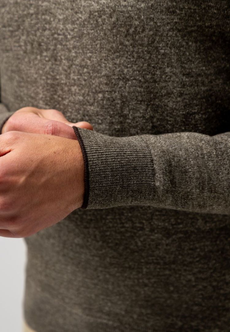 Pullovers 8919 donkerbrui