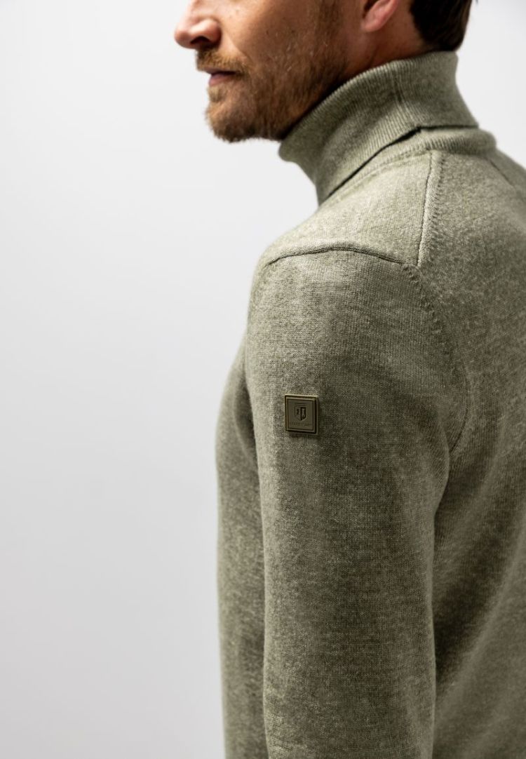 Pullovers 3719 mosgroen G