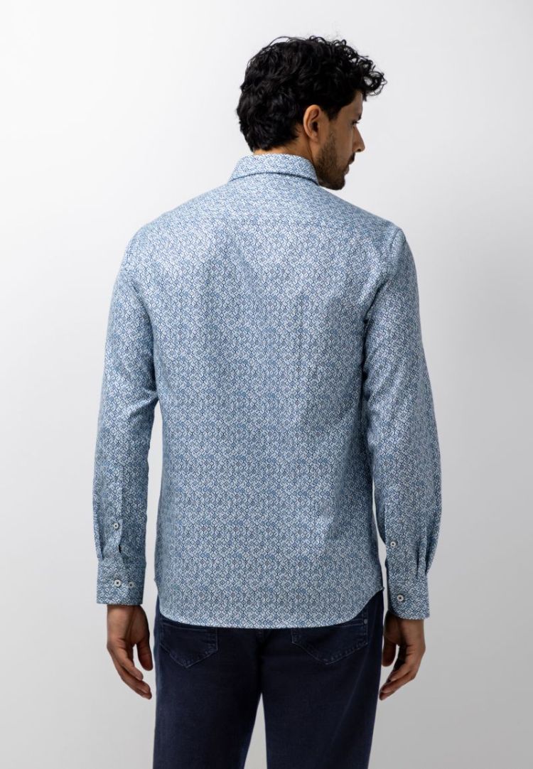 Shirts LM 5659 grijsblauw