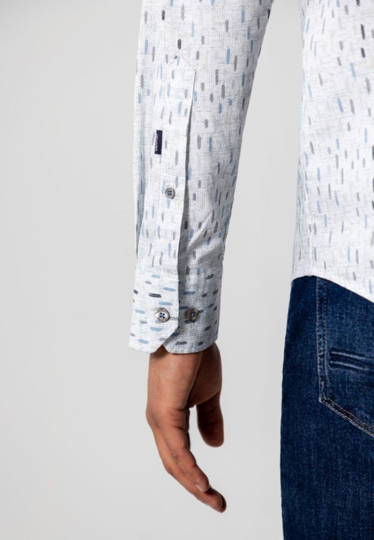 Shirts LM 5659 grijsblauw