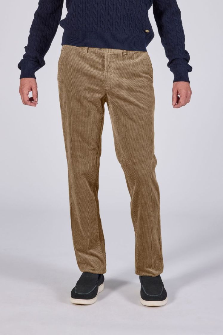 ribfluweel 420 dark beige