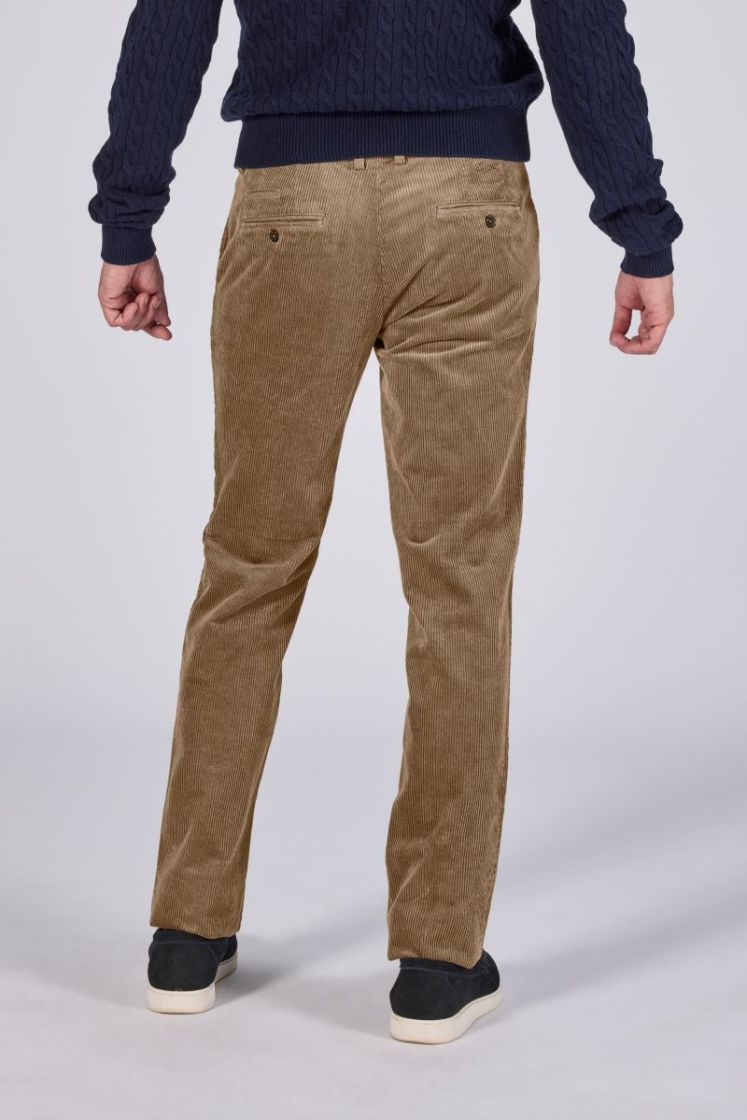ribfluweel 420 dark beige