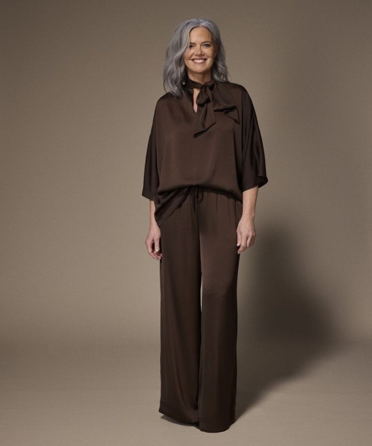 POLLY PANTS 040 Brown