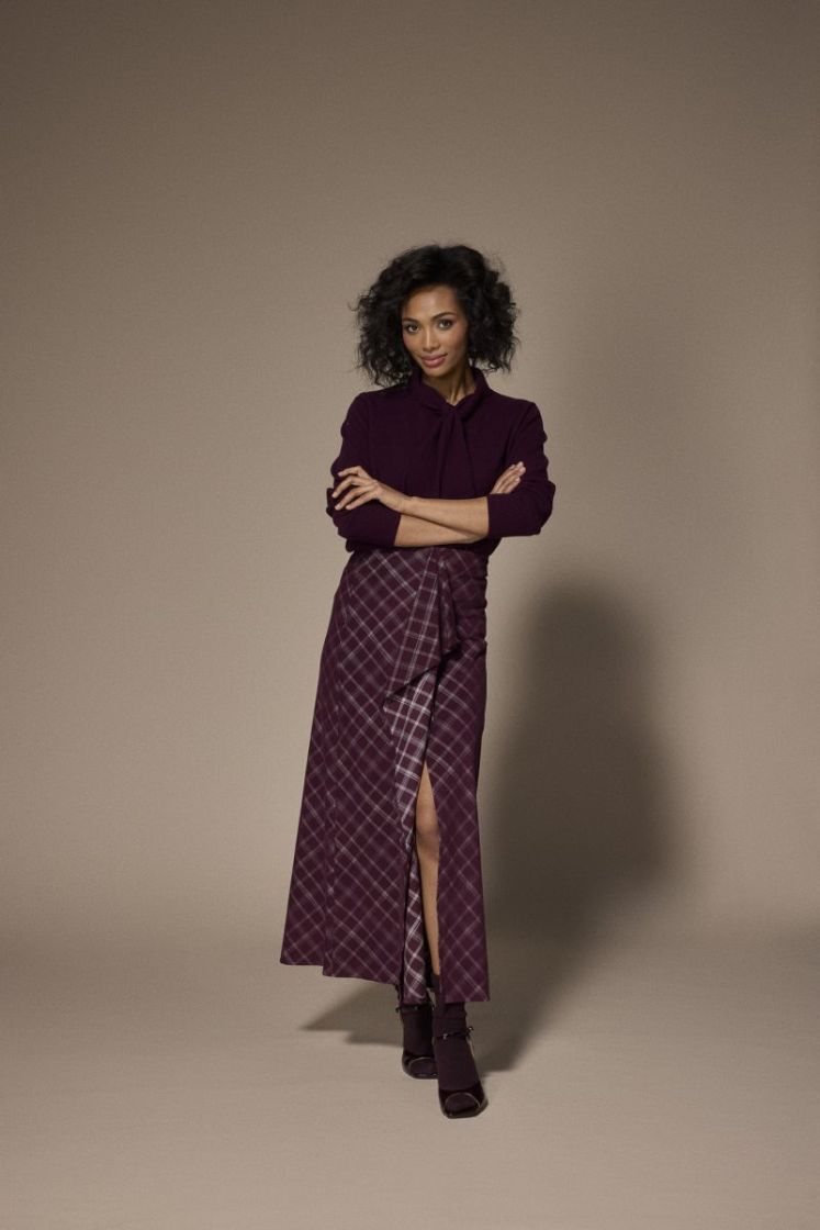 AMIRA SKIRT 137 Plume check