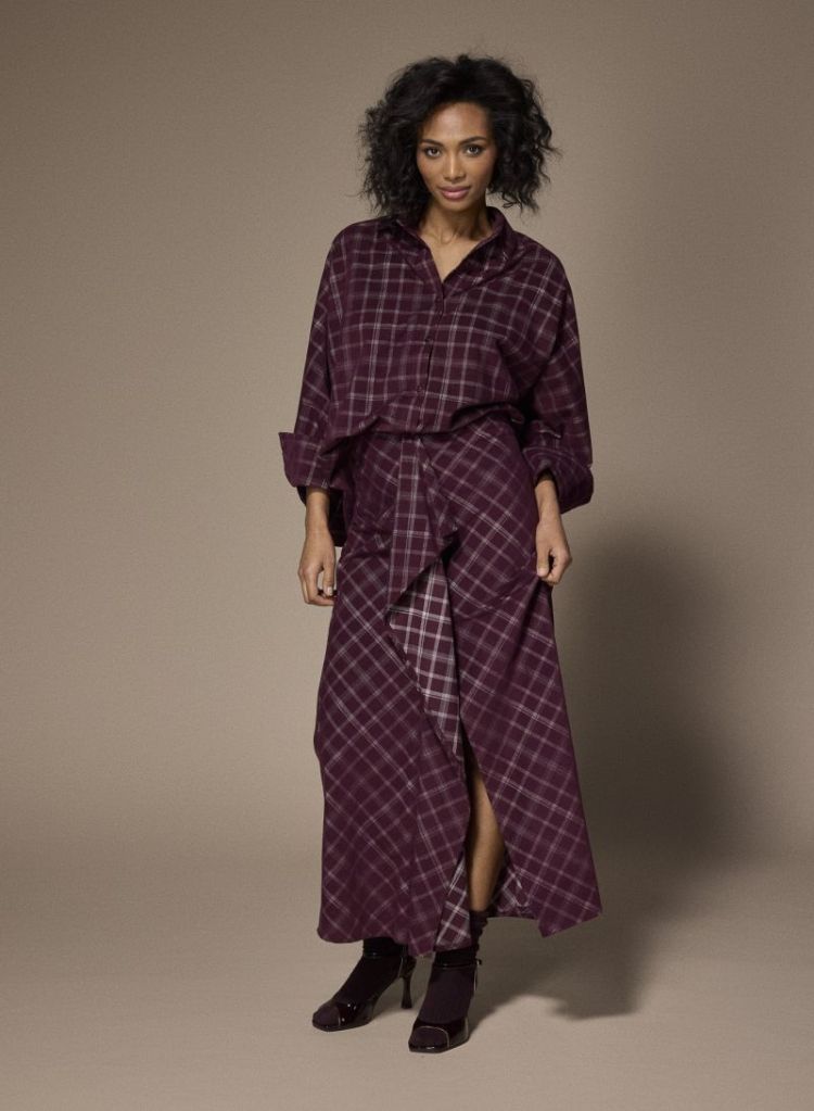 AMIRA SKIRT 137 Plume check