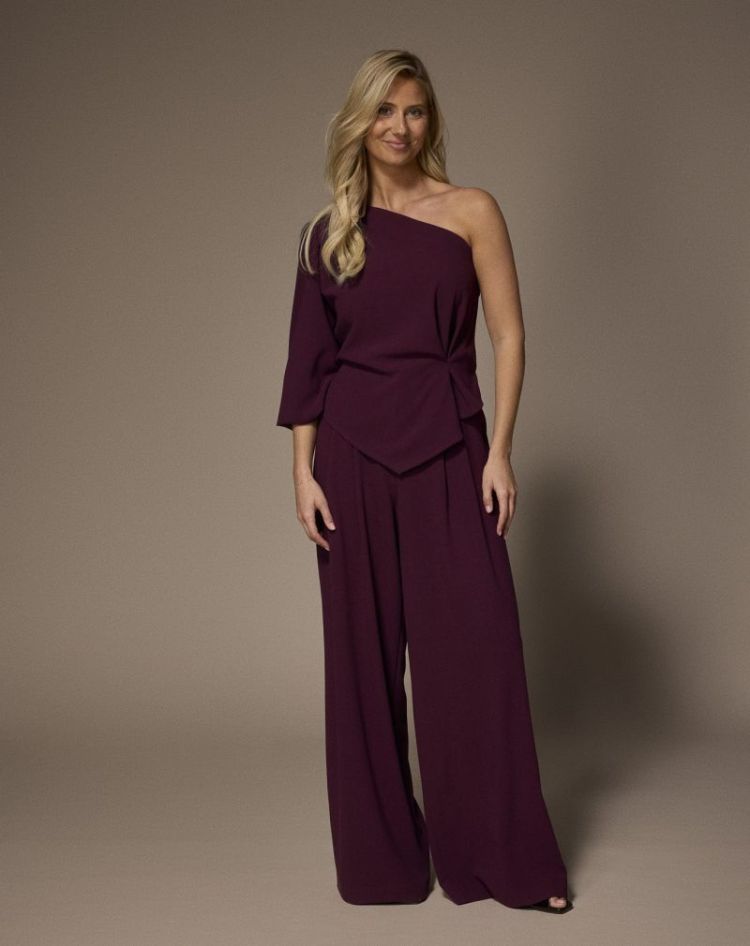 PAULETTE PANTS 038 Plume