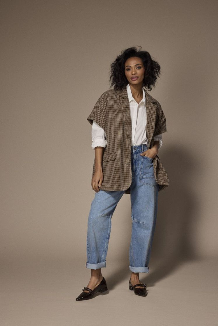 JADIE BARREL WORKER JEANS 016 Jeans