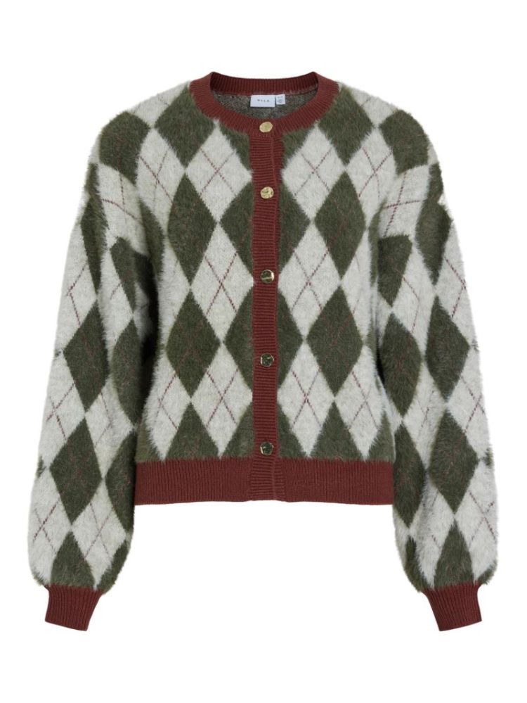 VITJEBBI O-NECK LS JAQUARD KNI 253562001 Fores