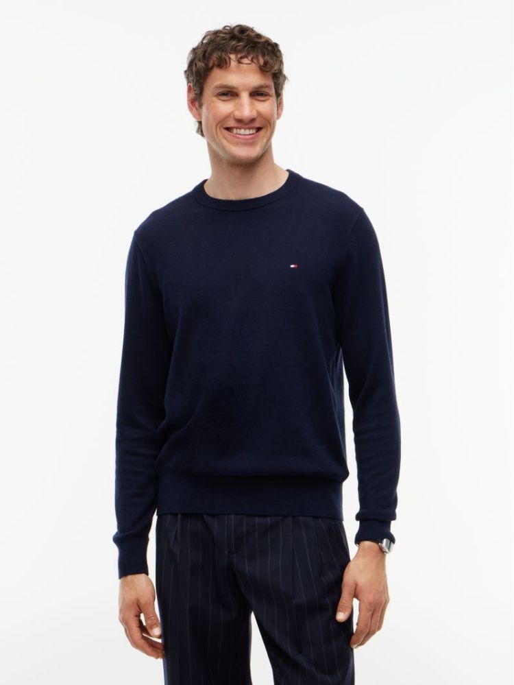 PIMA ORG CTN CASHMERE CREW NEC DW5