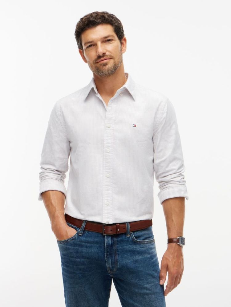 HERITAGE OXFORD STRIPE RF SHIR 0AB