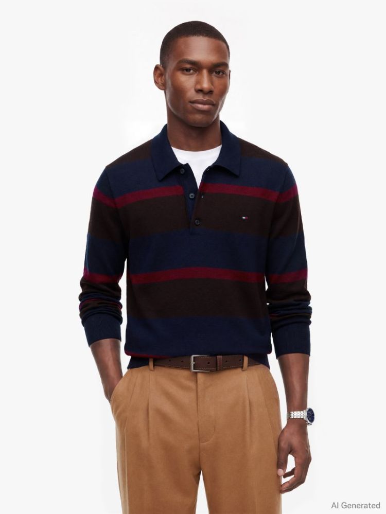 PIMA ORG CTN CASHMERE LS POLO 0A8