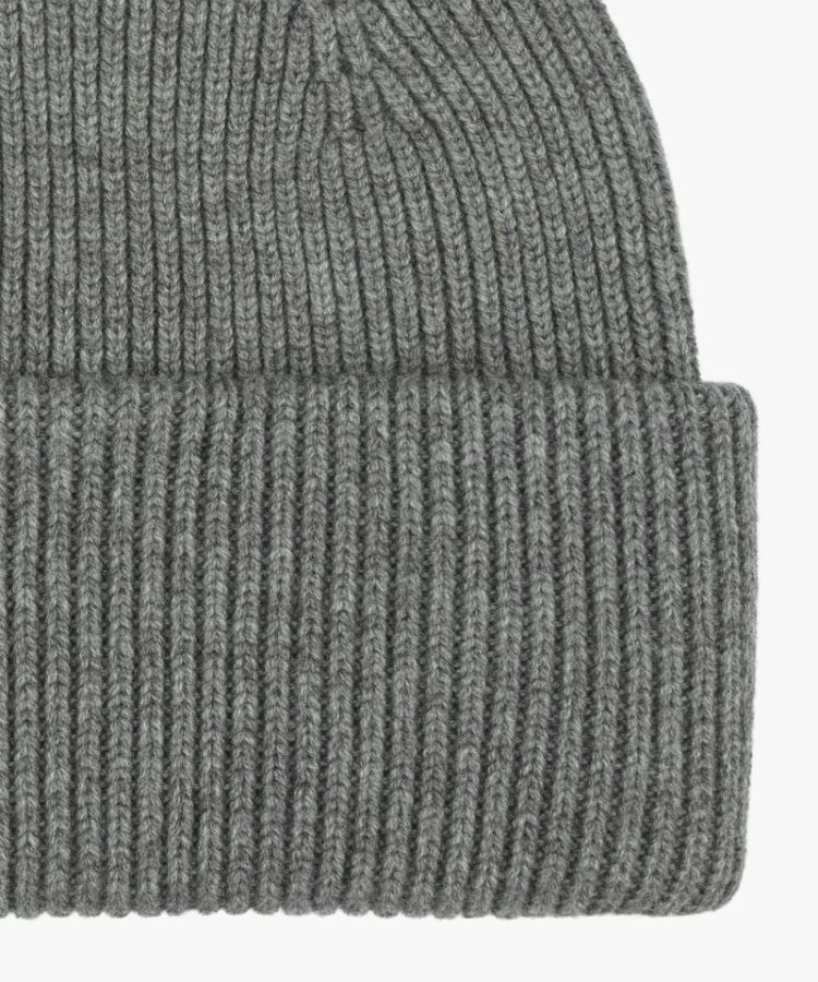 BEANIE WOOL M GREY C2 