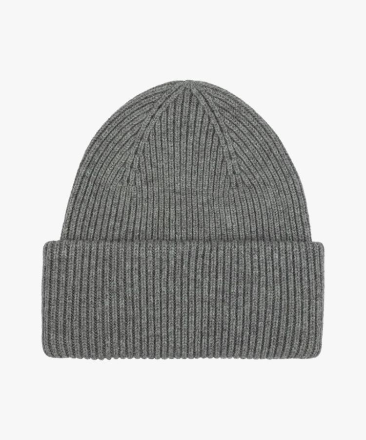 BEANIE WOOL M GREY C2