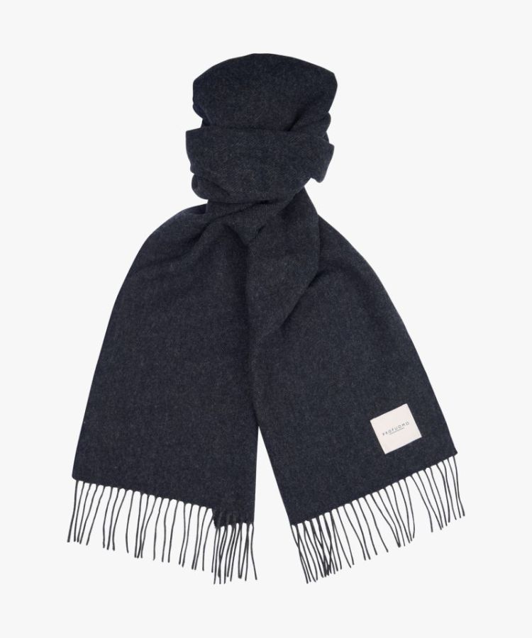SCARF LAMBSWOOL D BLUE M3