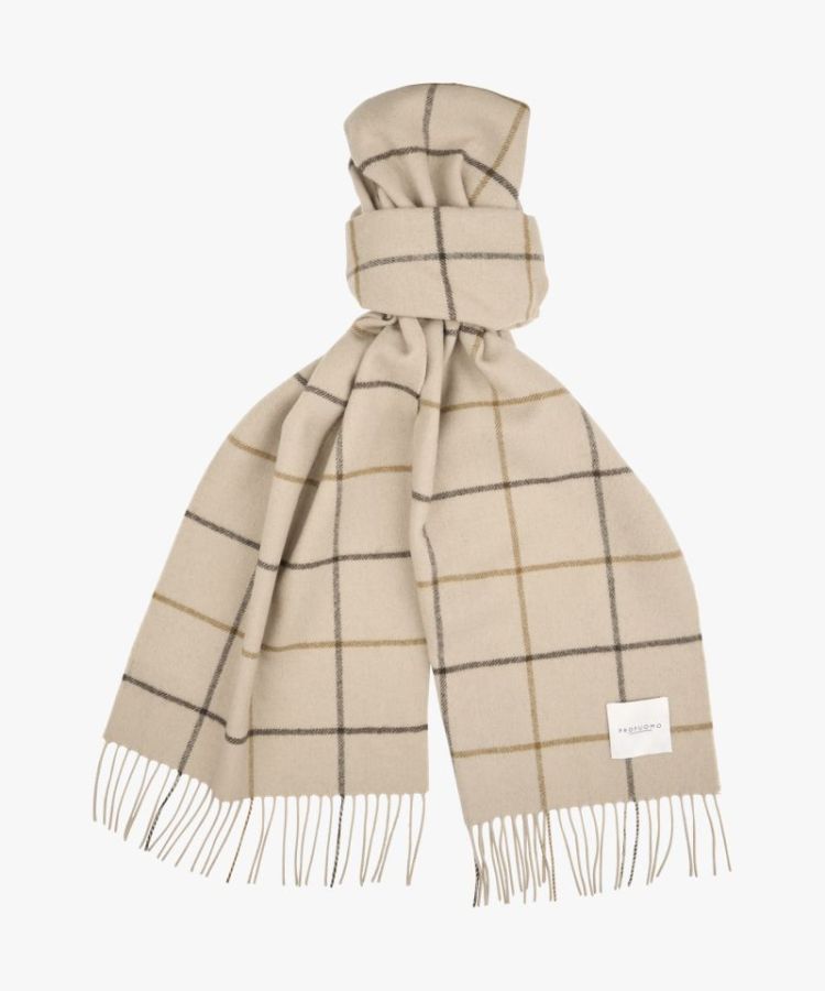 SCARF LAMBSWOOL BEIGE F
