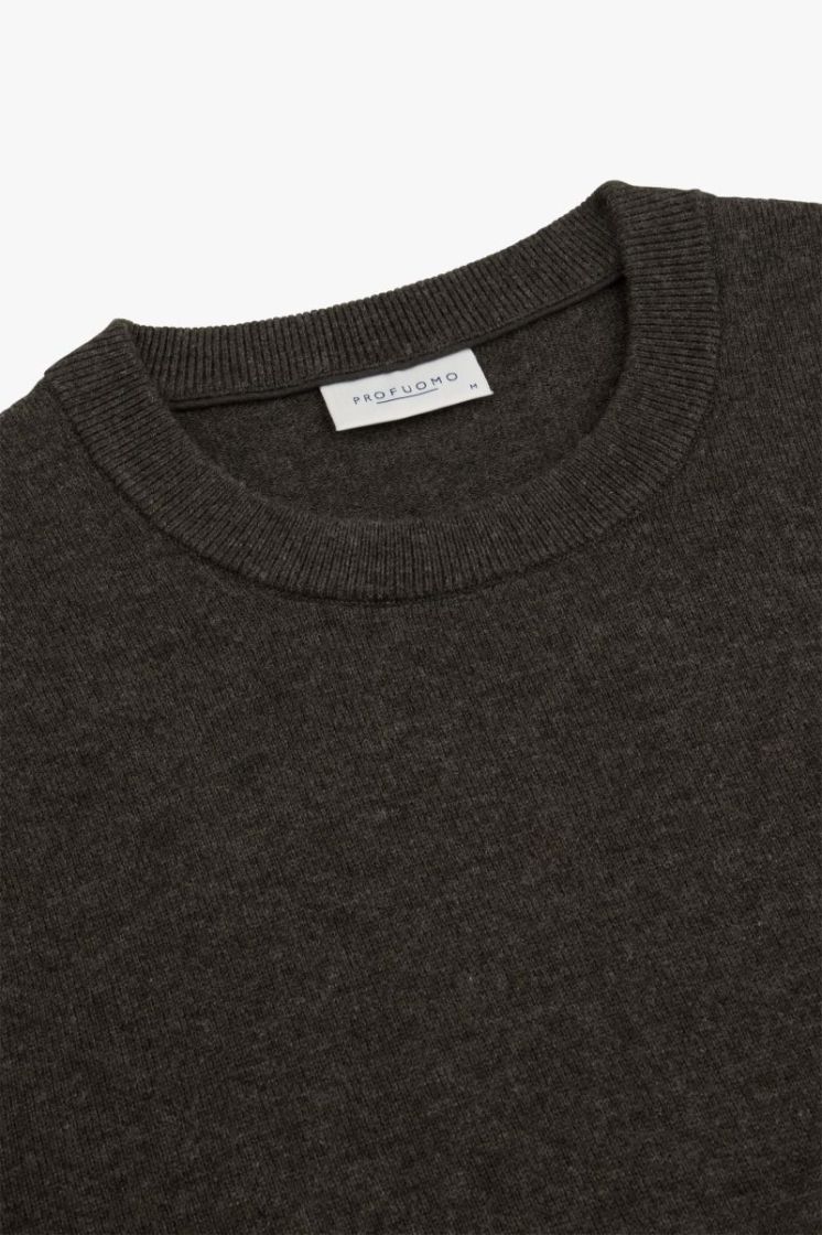 PPXJ30010E PULLOVER CREW NECK BROWN H 