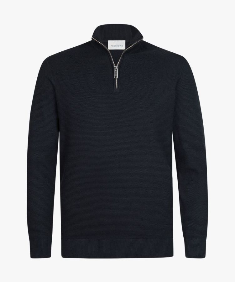 PPXJ30023A PULLOVER HALF ZIP NAVY P