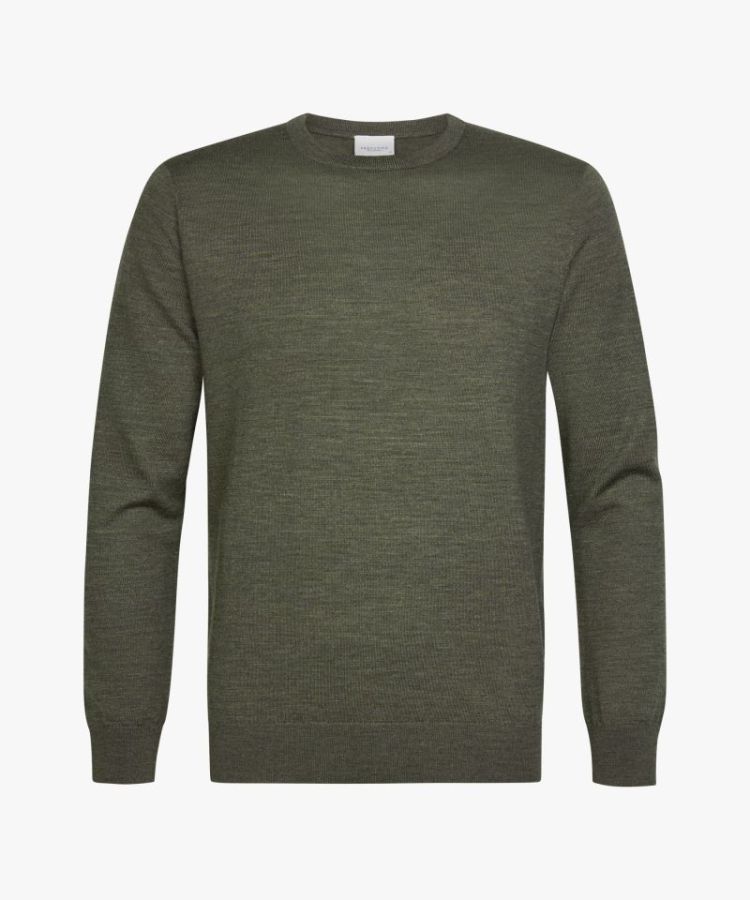 PPXJ30024E PULLOVER CREW NECK D GREEN Z3 