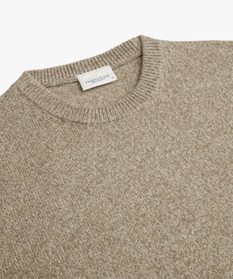 PPXJ30046C PULLOVER CREW NECK BEIGE F 