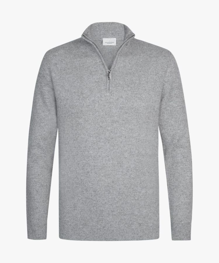 PPXJ30047C PULLOVER HALF ZIP GREY C