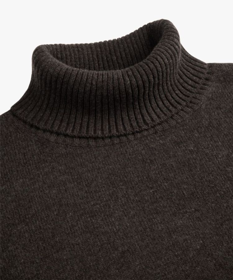 PPXJ30055B PULLOVER ROLL NECK D BROWN H2 