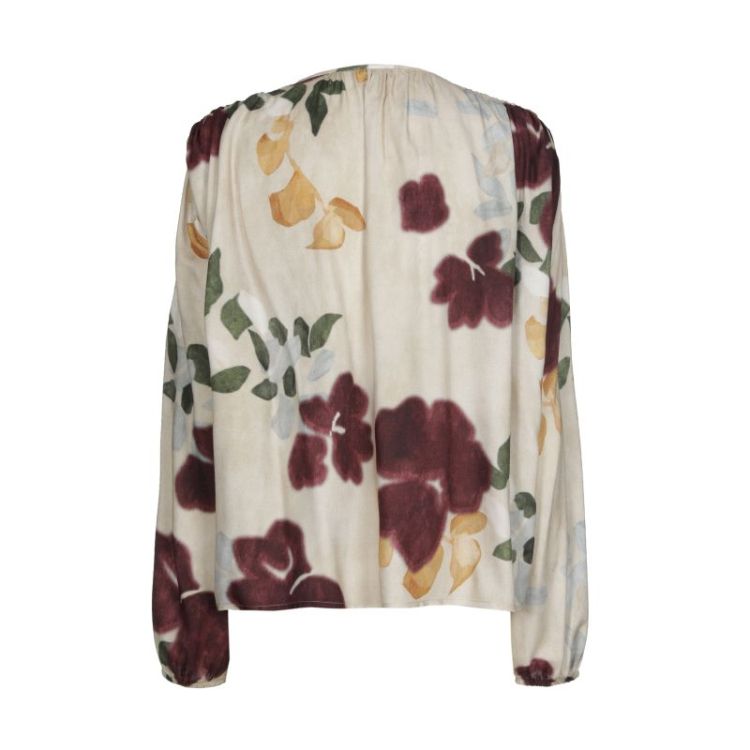 Soepele blouse met schouderdetail 69 Multi Color