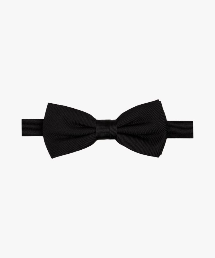PP5V00002A BOWTIE SILK WOVEN BLACK A BLACK